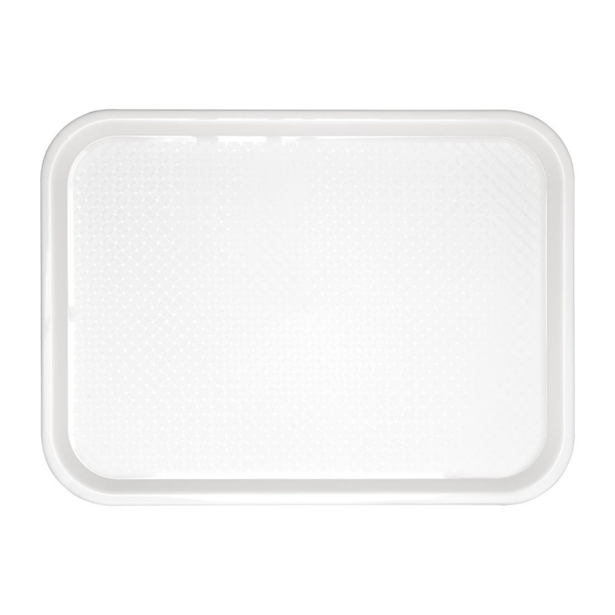 Picture of Olympia Kristallon Polypropylene Fast Food Tray White Small 345mm - GF995