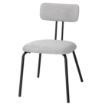 Picture of Bolero Fairfield Chairs Black and Grey Mix (2 Pack) - FU500