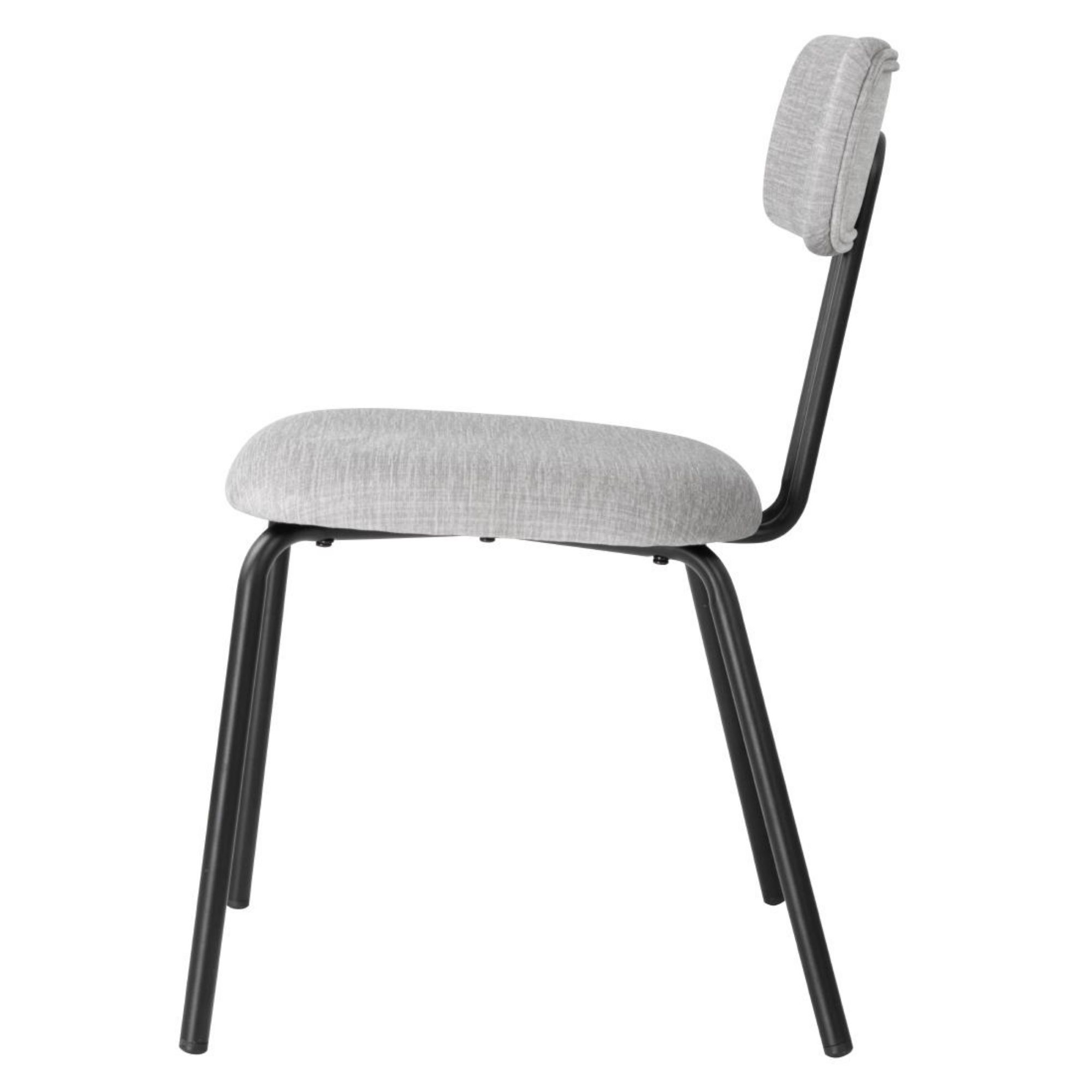 Picture of Bolero Fairfield Chairs Black and Grey Mix (2 Pack)
