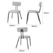 Picture of Bolero Fairfield Chairs Black and Grey Mix (2 Pack) - FU500