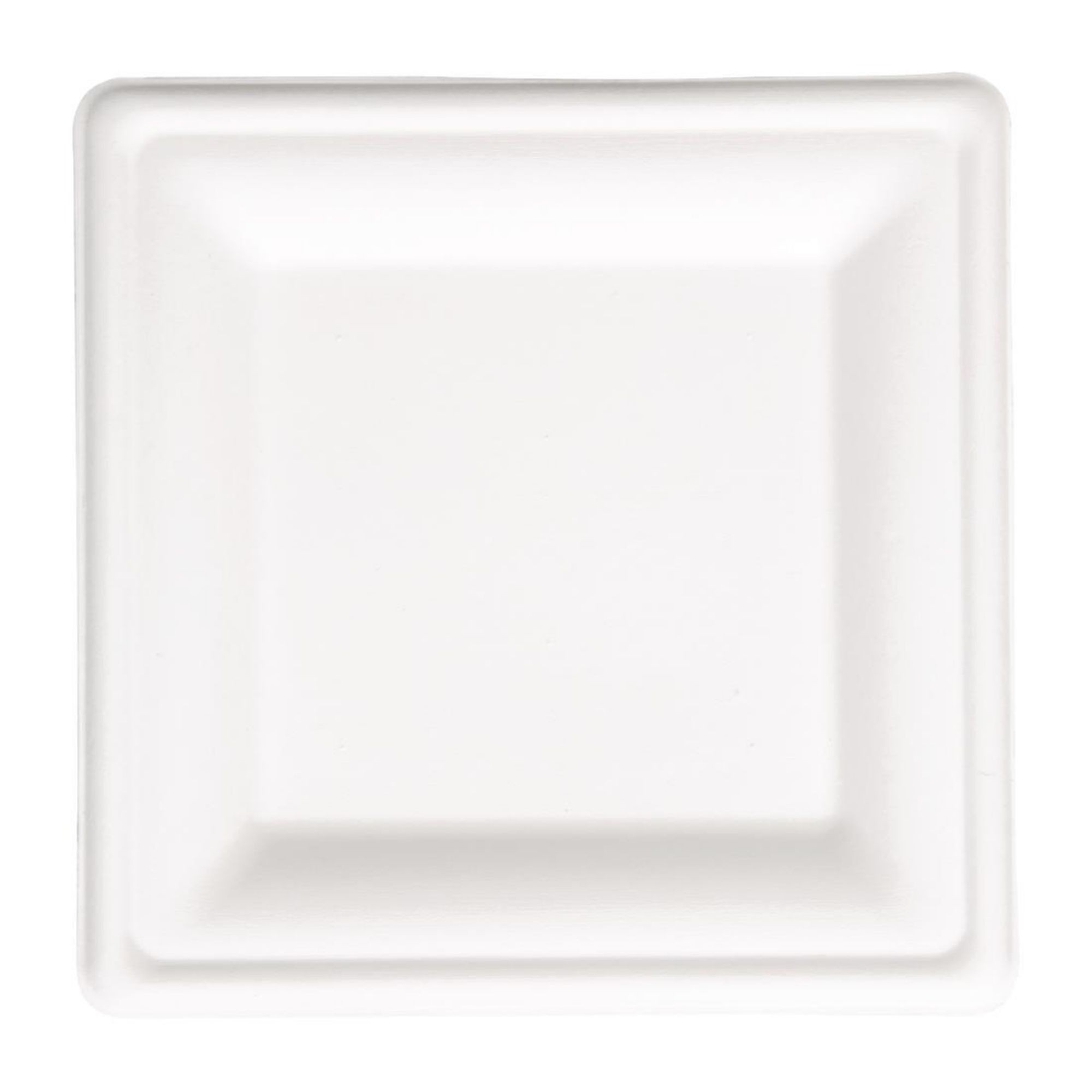 Picture of Fiesta Compostable Bagasse Square Plates 261mm (50 Pack)
