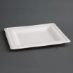 Picture of Fiesta Compostable Bagasse Square Plates 261mm (50 Pack) - FC520