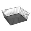 Picture of Olympia Wire Food Display Tray Square Black 280x280x100mm - DP673