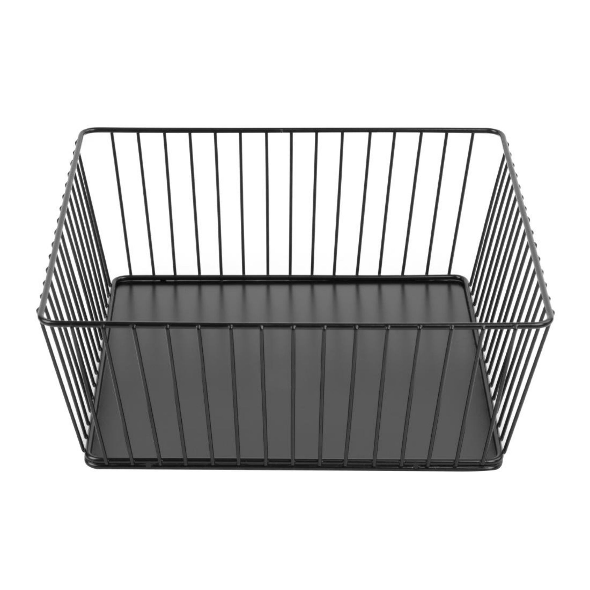 Picture of Olympia Wire Food Display Tray Square Black 280x280x100mm
