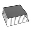 Picture of Olympia Wire Food Display Tray Square Black 280x280x100mm - DP673