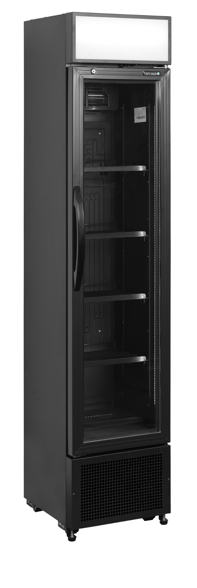 Picture of Tefcold FSC175H Black Glass Door Merchandiser - FSC175H BLACK