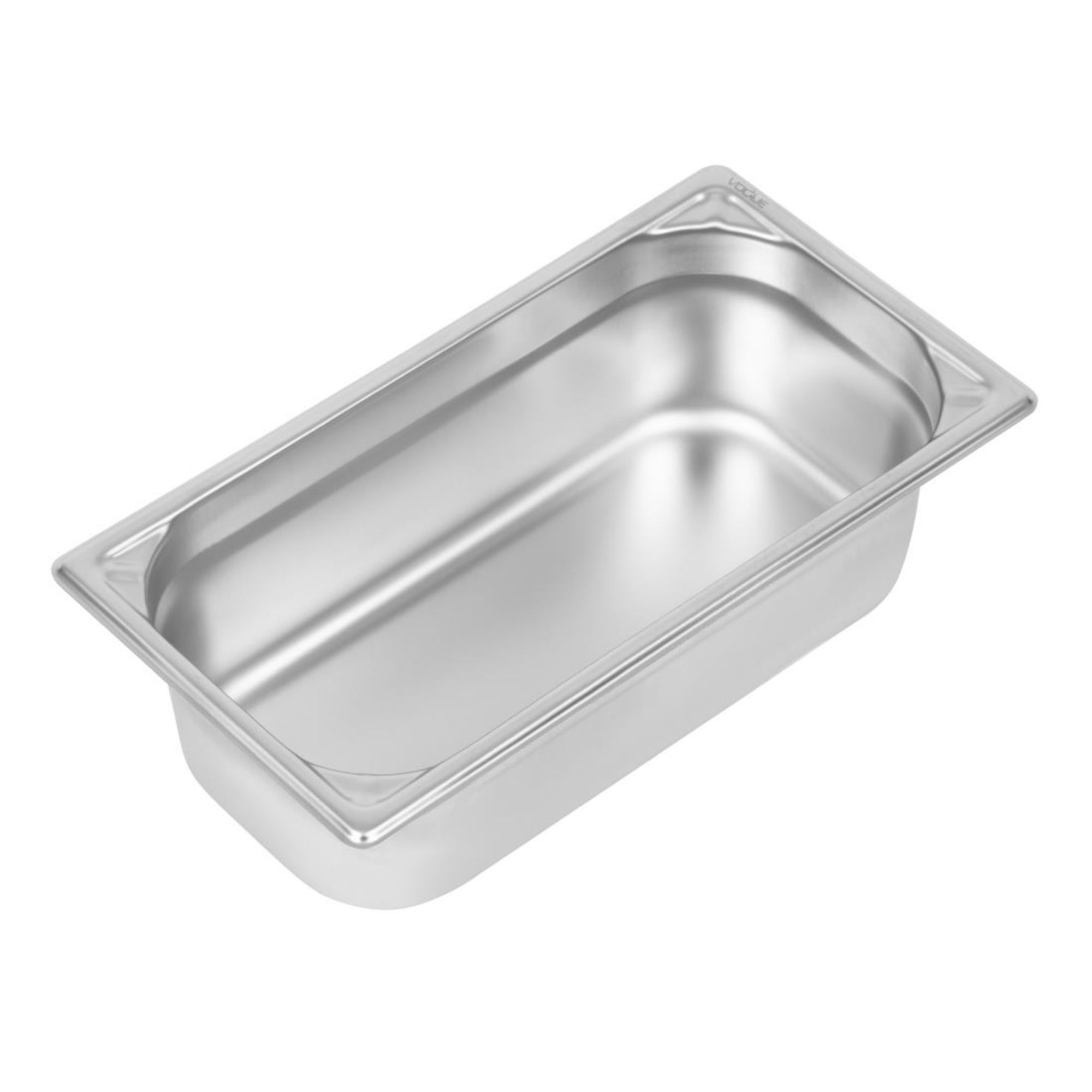 Picture of Vogue Heavy Duty Stainless Steel 1/3 Gastronorm Tray 100mm - DW443