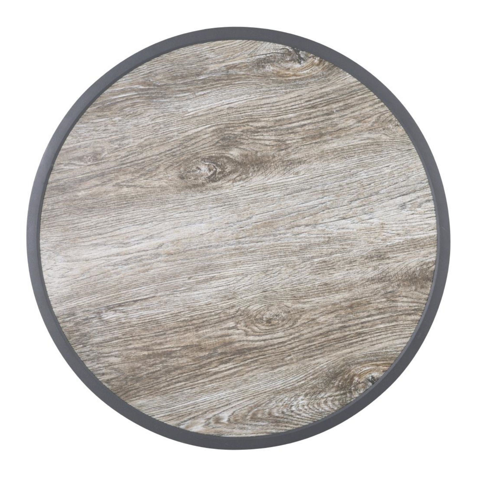 Picture of Bolero Fibre Glass Round Table Top Wood Effect 580mm