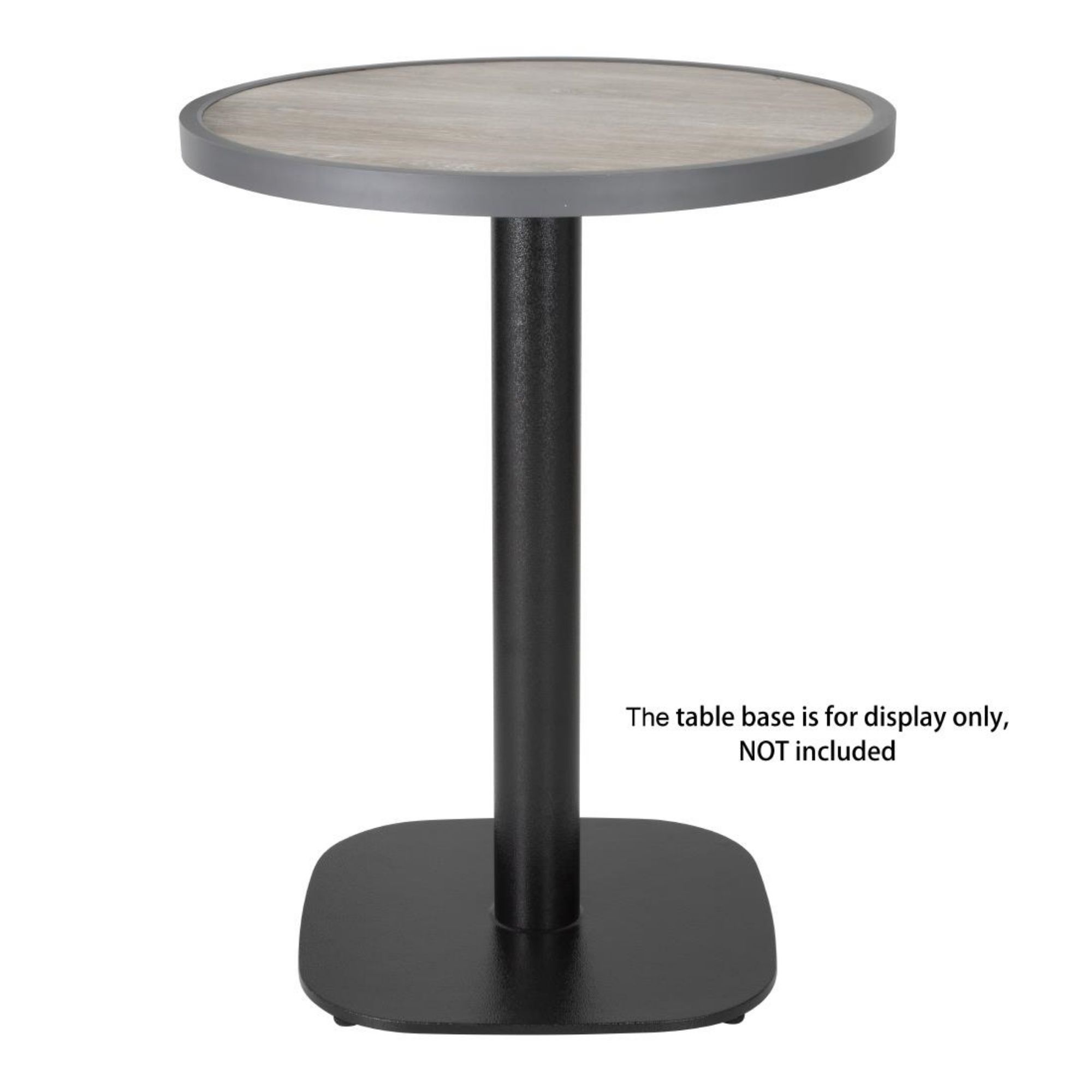Picture of Bolero Fibre Glass Round Table Top Wood Effect 580mm