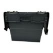Picture of Vogue Plastic Transport Storage Crate with Attached Lid 600x400x320mm - DX995
