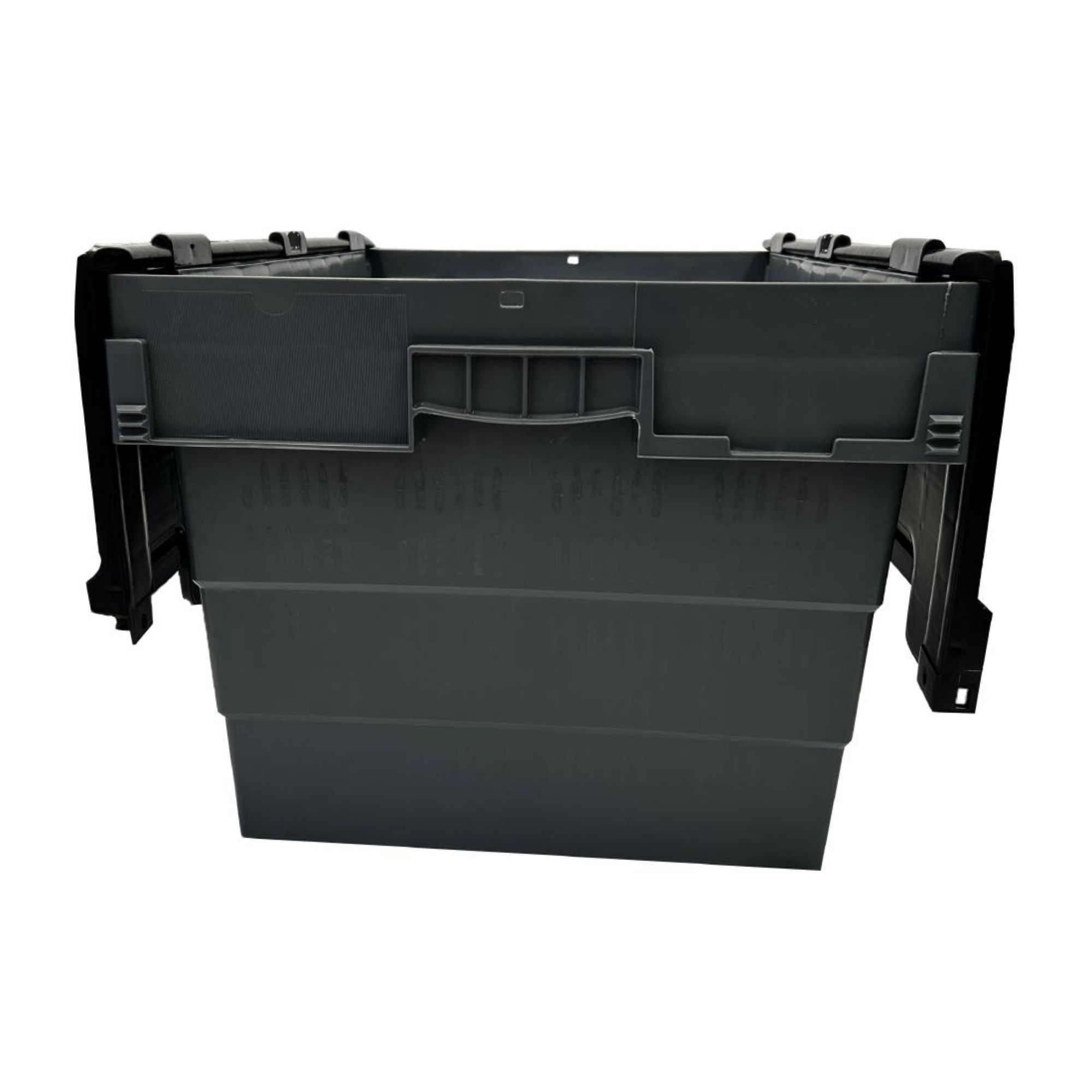 Picture of Vogue Plastic Transport Storage Crate with Attached Lid 600x400x320mm