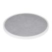 Picture of Bolero Fibre Glass Round Table Top Grey Stone Effect 580mm - DL485