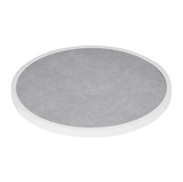 Picture of Bolero Fibre Glass Round Table Top Grey Stone Effect 580mm