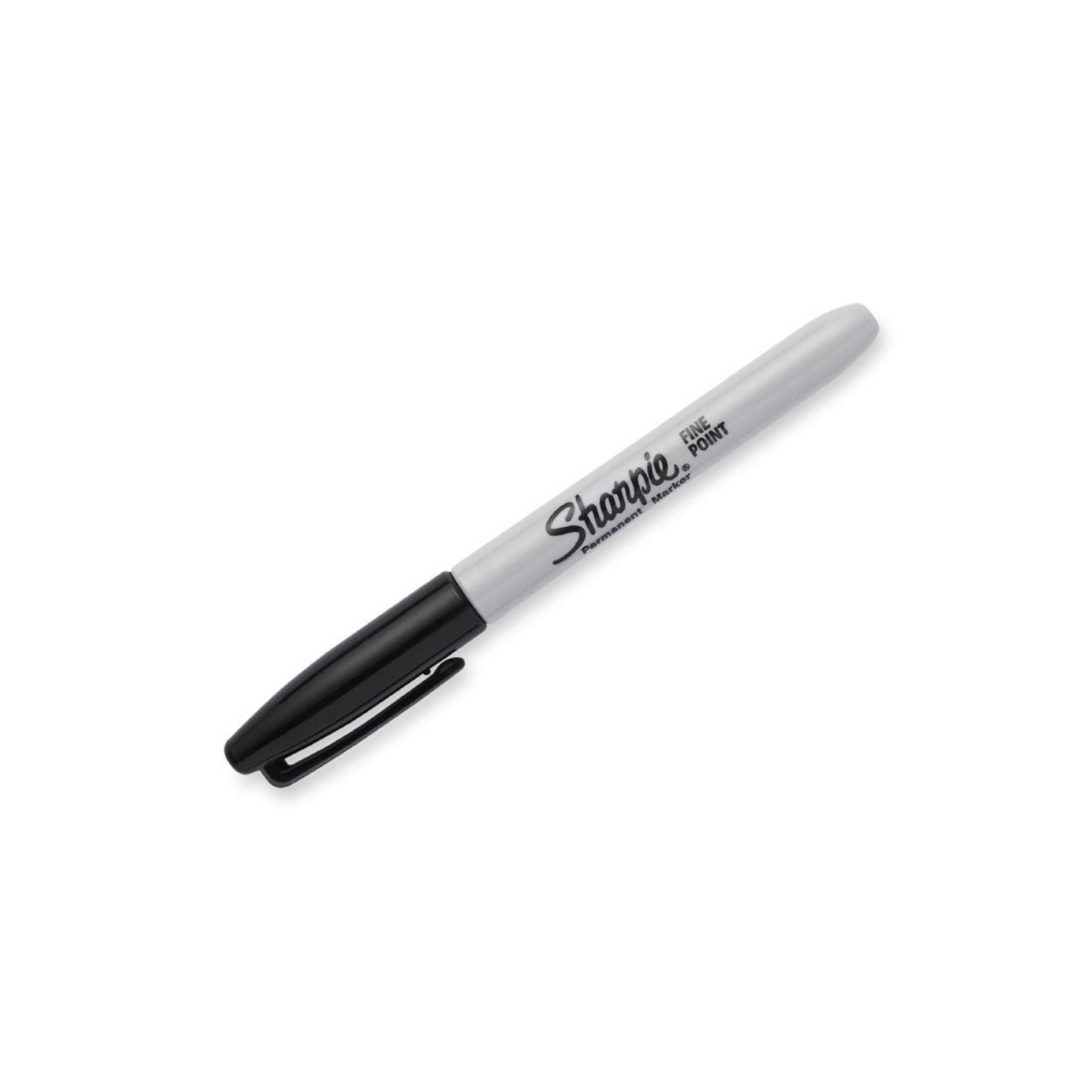 Picture of Sharpie Fine Permanent Marker Black (Pack of 12)