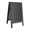 Picture of Olympia Pavement Board Black Wooden Frame 500x850mm - CU992