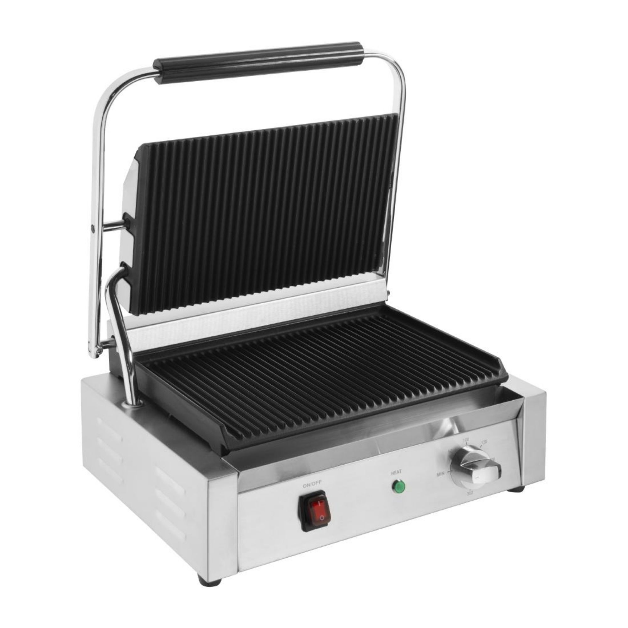 Picture of Buffalo Bistro Large Ribbed Contact Grill
