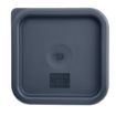 Picture of Hygiplas Square Food Storage Container Lid Blue Small - CF043