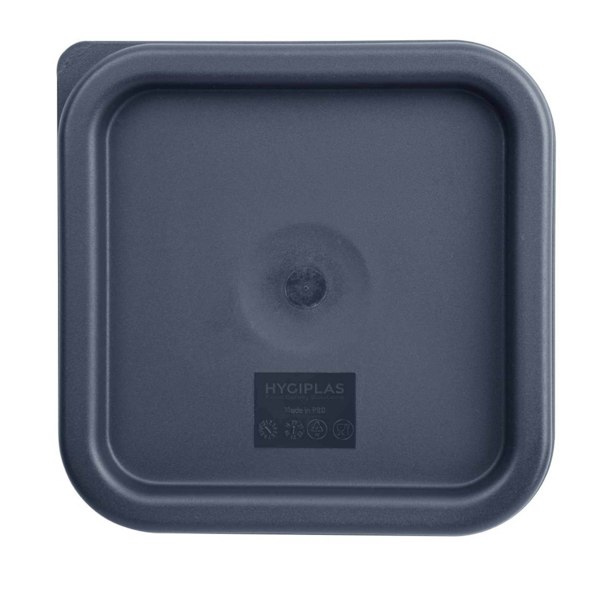 Picture of Hygiplas Square Food Storage Container Lid Blue Small - CF043