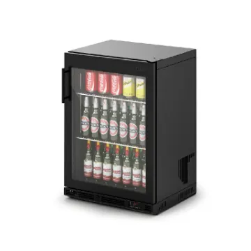 Picture of IMC Ventus V60 Single Glass Door Bottle Cooler Black