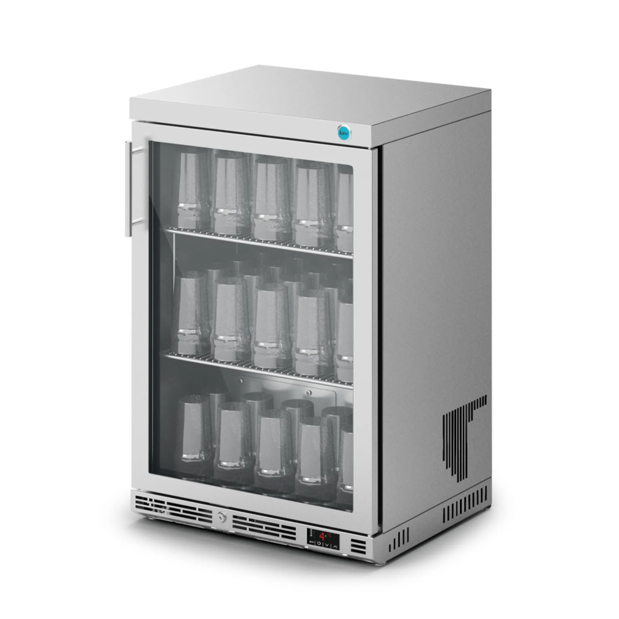 Picture of IMC Ventus VR60 Glass Froster [Front Load] - Glass Door - Stainless Steel Frame - H 900 mm -  W 600 mm - F49/600