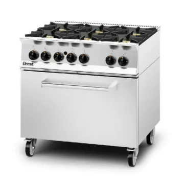 Picture of Lincat Opus 800 6 Burners Gas Freestanding Gas Cooker LPG