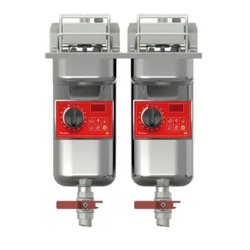Picture of FriFri Precision 422 Electric Drop-in Twin Tank Fryer - 2 Baskets - W 400 mm - 2 x 9.0 kW - Single Phase
