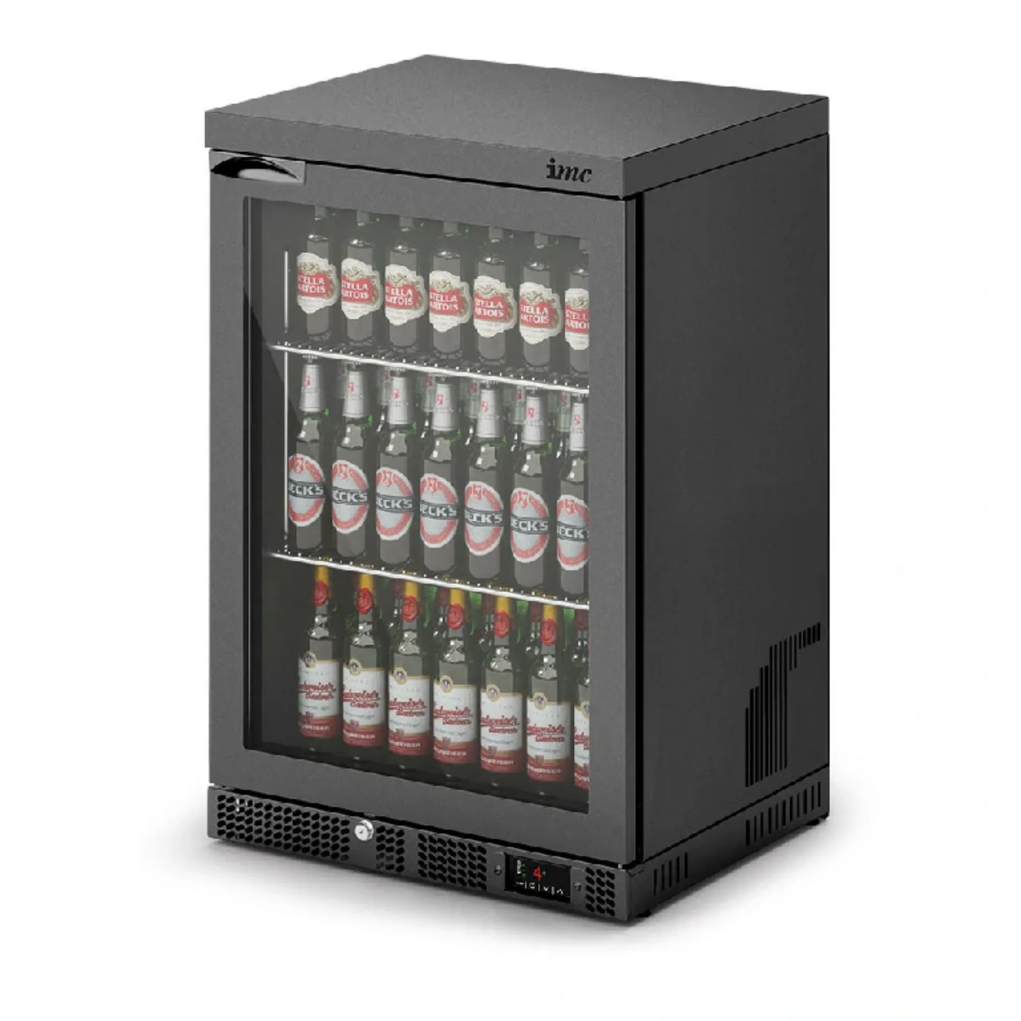 Picture of F77/150/B - IMC Mistral M60 Bottle Cooler - Glass Door - F77/150/B