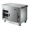 Picture of P8P3 - Lincat Panther 800 Series Free-standing Hot Cupboard - Plain Top - P8P3