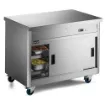 Picture of P8P3 - Lincat Panther 800 Series Free-standing Hot Cupboard - Plain Top - P8P3