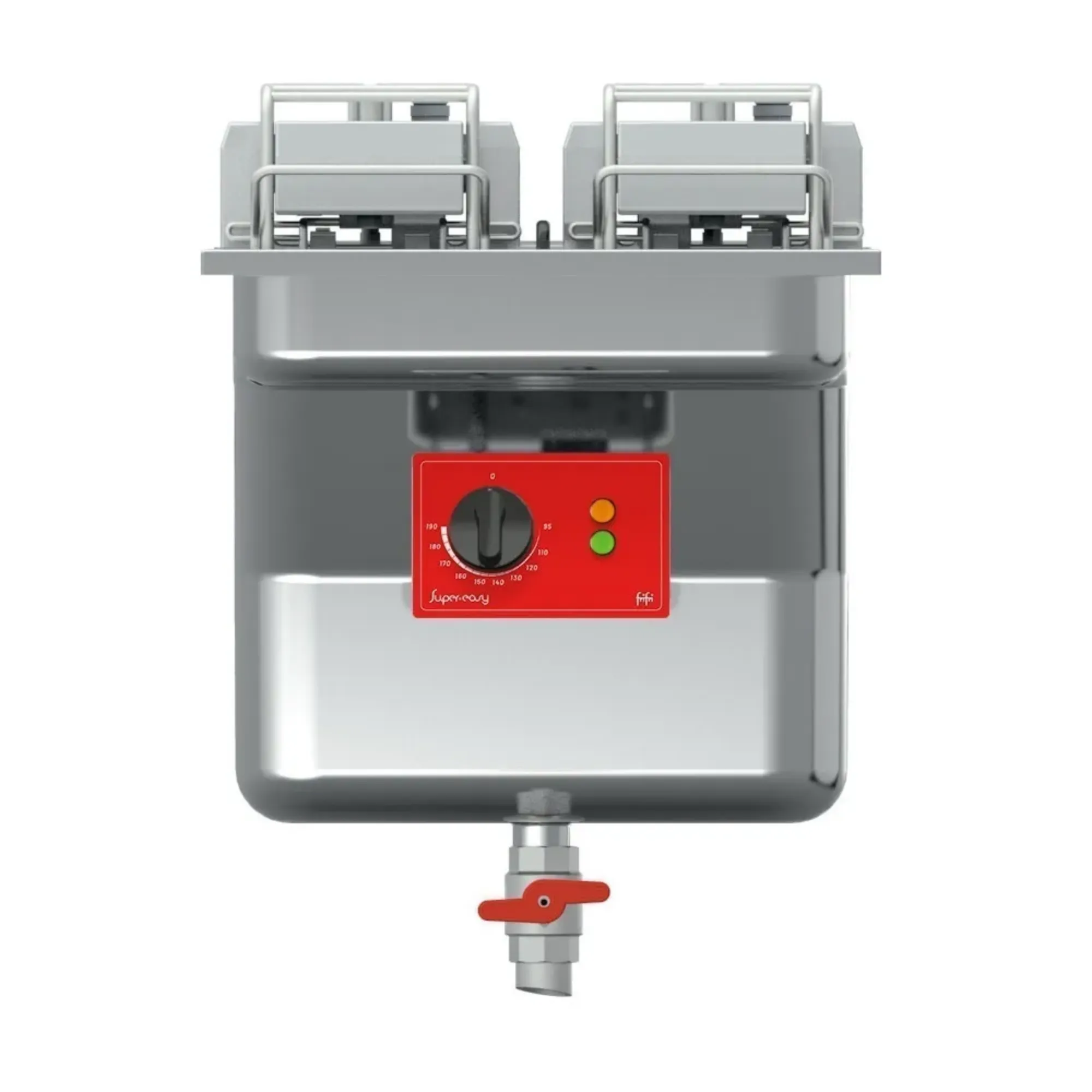 Picture of SD412L31G0 - FriFri Super Easy 412 Electric Drop-in Single Tank Fryer with Filtration - SD412L31G0