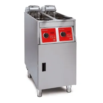 Picture of PL422L12G0 - FriFri Precision 422 Electric Free-standing Twin Tank Fryer - 2 Baskets - W 400 mm - 2 x 7.5 kW - Single Phase