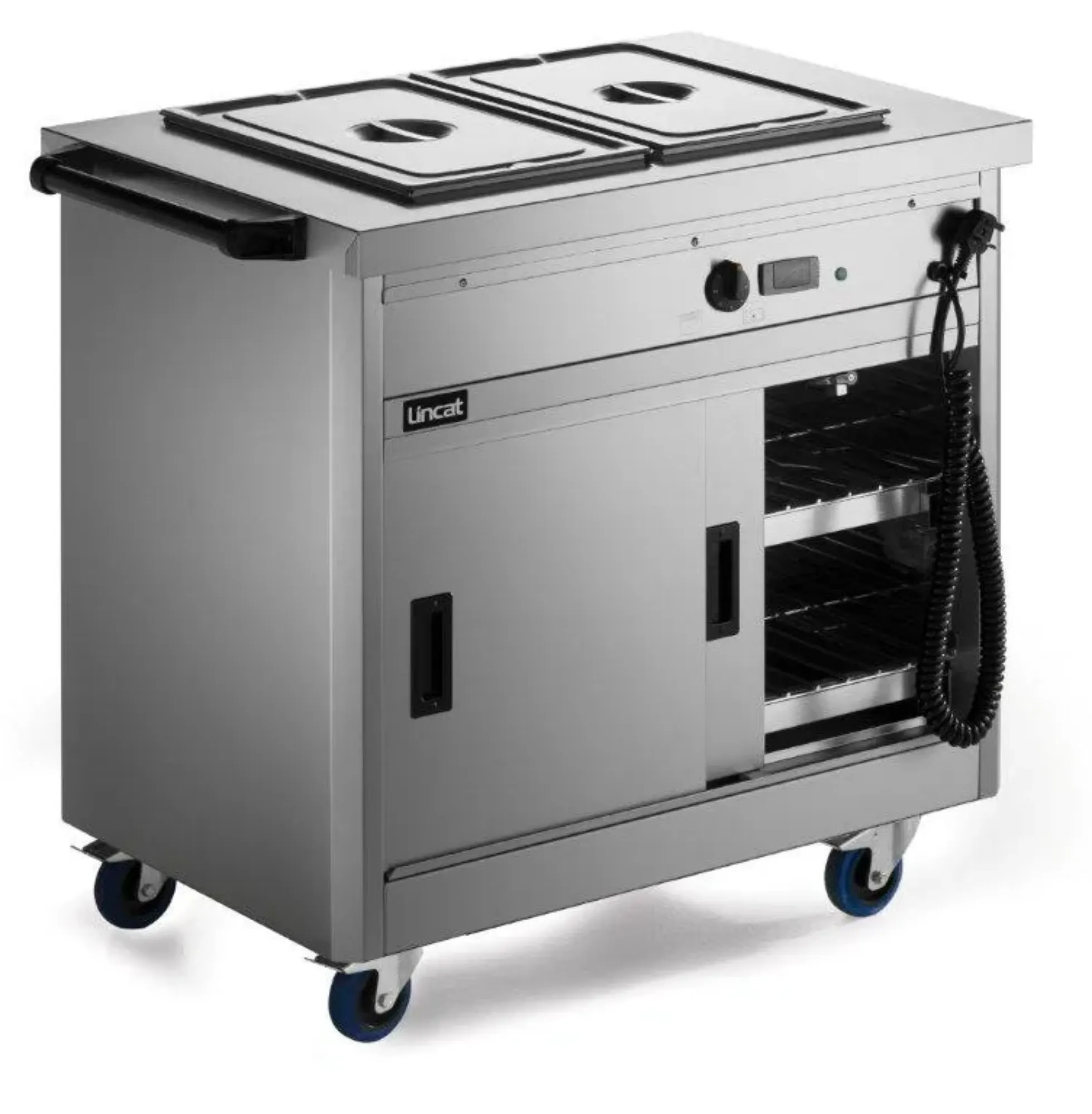 Picture of P6B2 - Lincat Panther 670 Series Free-standing Hot Cupboard - Bain Marie Top - P6B2