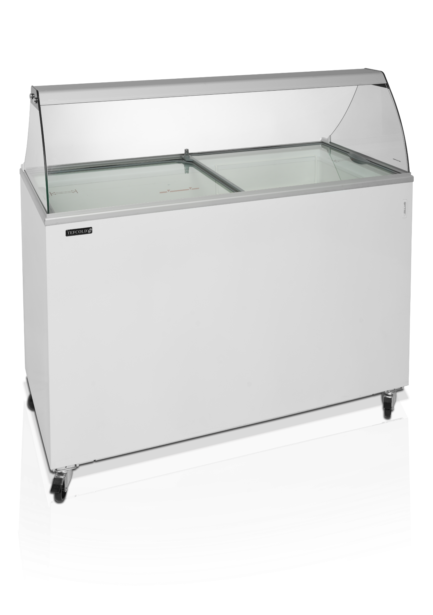 Picture of Tefcold IC400SC + CANOPY  Scoop Ice Cream Display - IC400SC + CANOPY OG