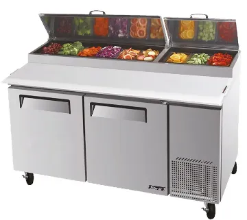 Picture of Atosa Pizza Salad Prep Fridge MPF8202GR