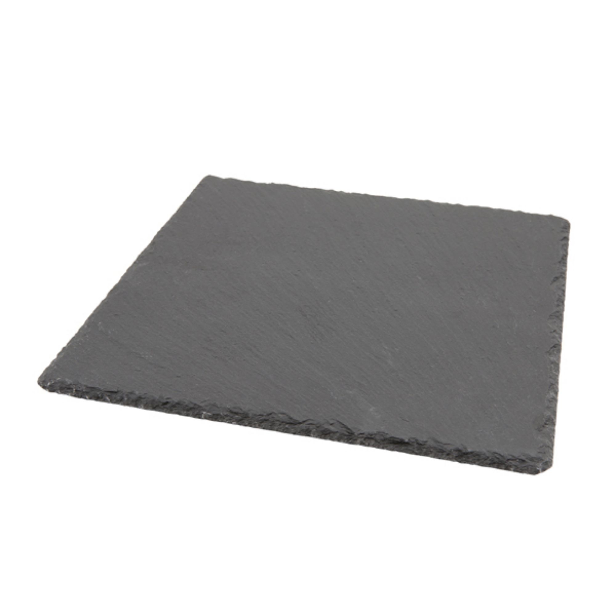 Picture of Genware Natural Edge Slate Platter 28 X 28cm - Pack of 6 - SLTN-2828