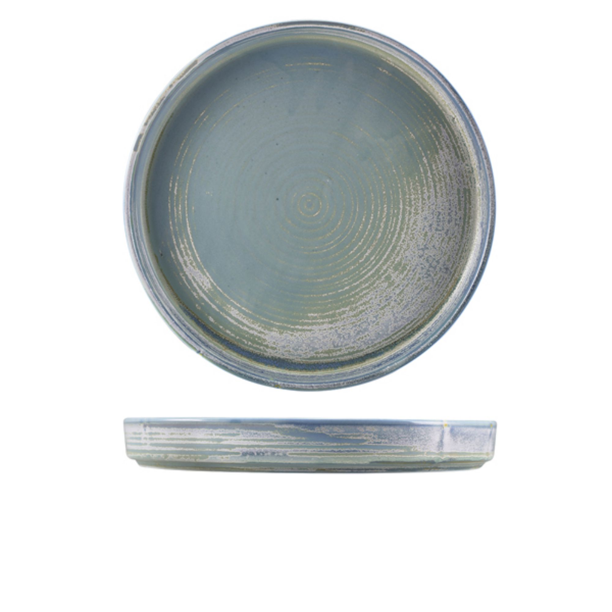 Picture of Terra Porcelain Seafoam Presentation Plate 26cm - Pack of 6 - PR-PSF26