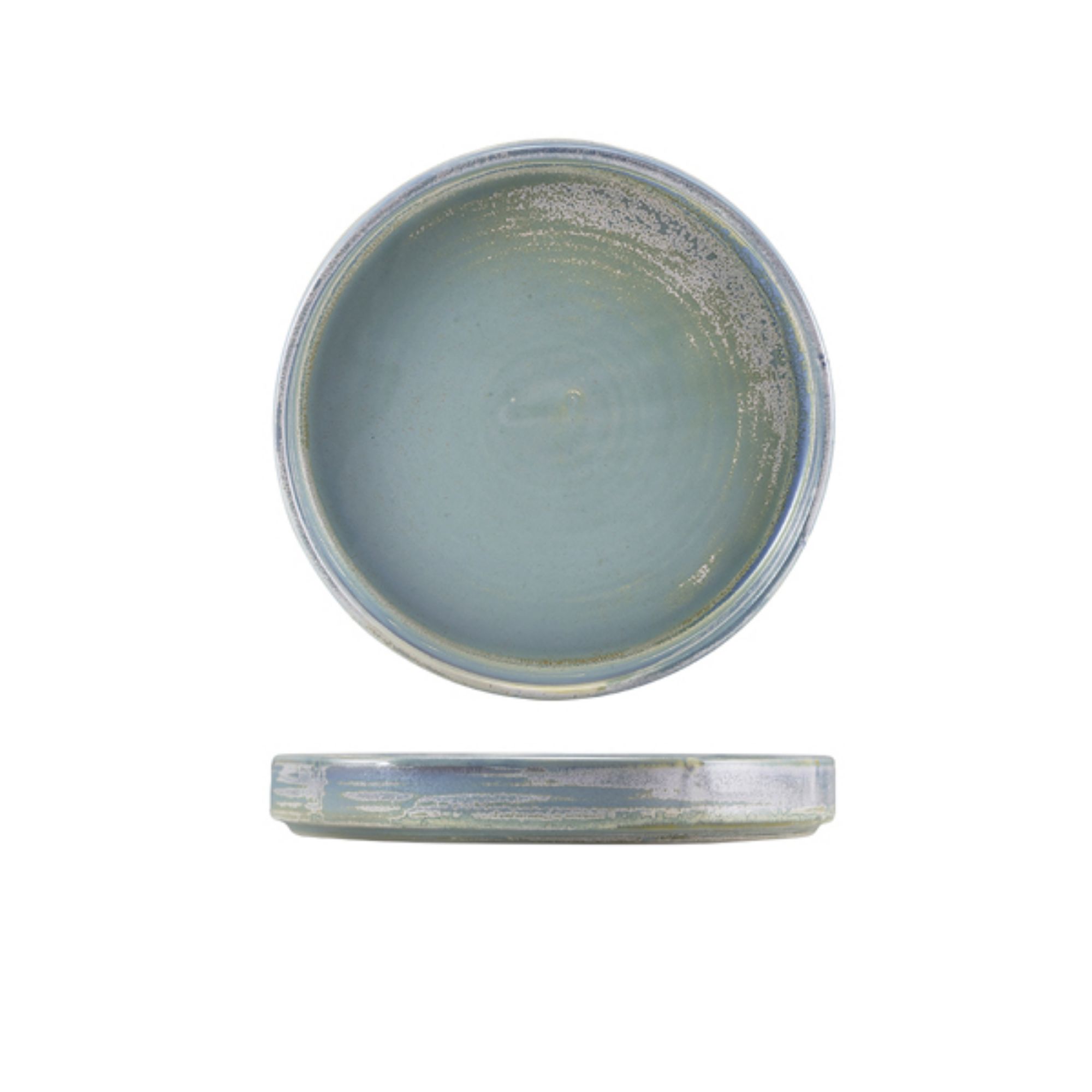 Picture of Terra Porcelain Seafoam Presentation Plate 18cm - Pack of 6 - PR-PSF18