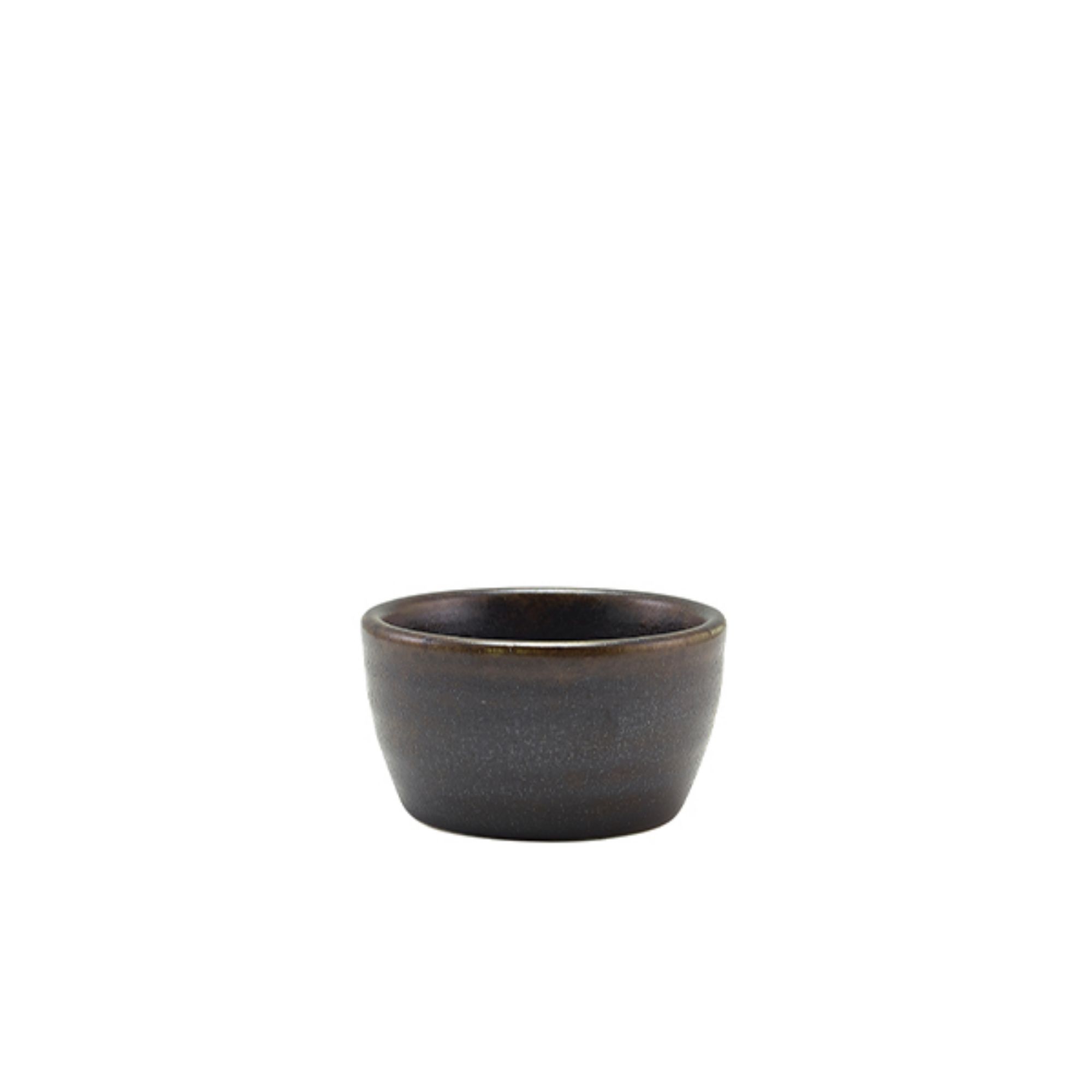 Picture of Terra Porcelain Black Ramekin 45ml/ 1.5oz - Pack of 12 - RAM-PBK1