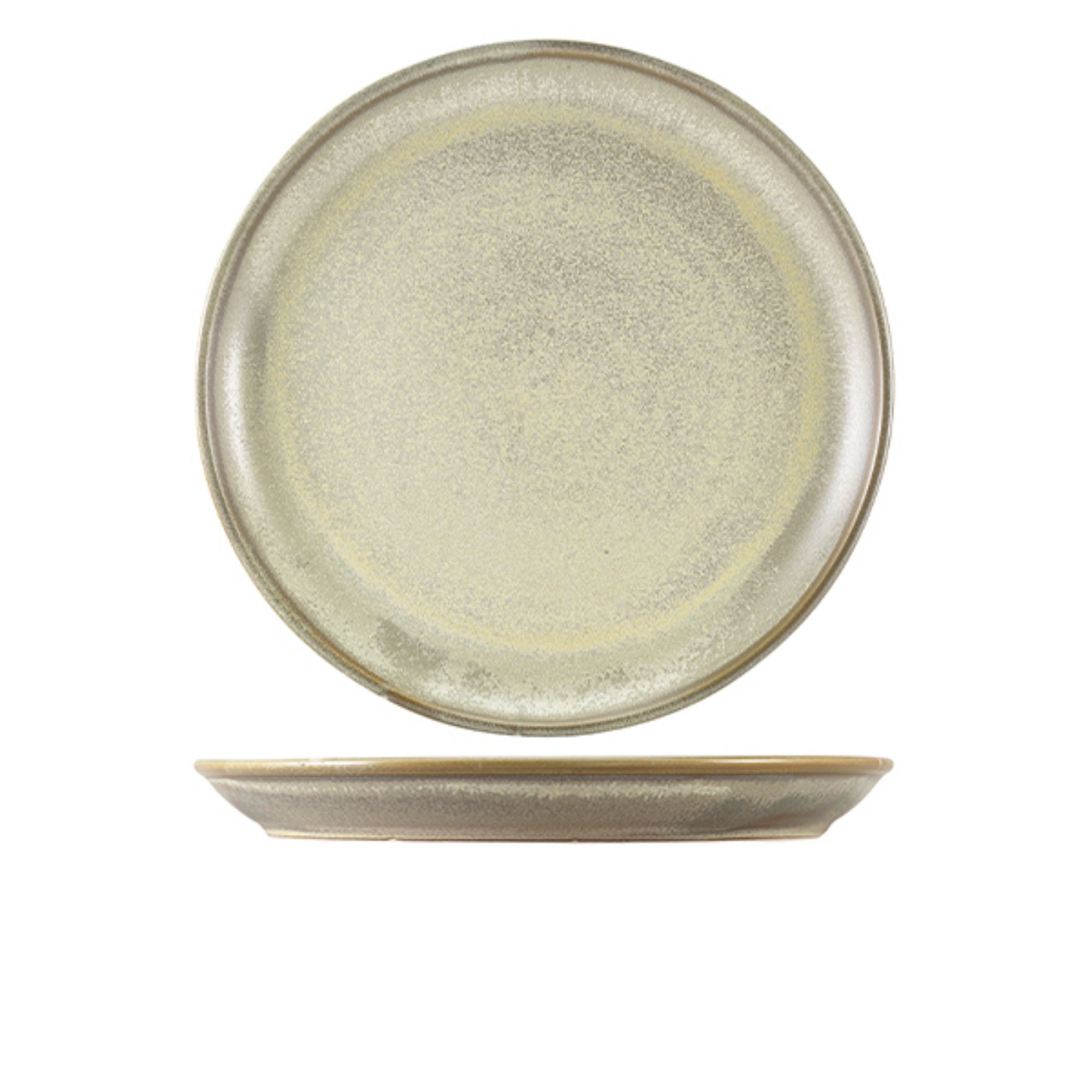 Picture of Terra Porcelain Matt Grey Coupe Plate 30.5cm - Pack of 6 - CP-PMG30
