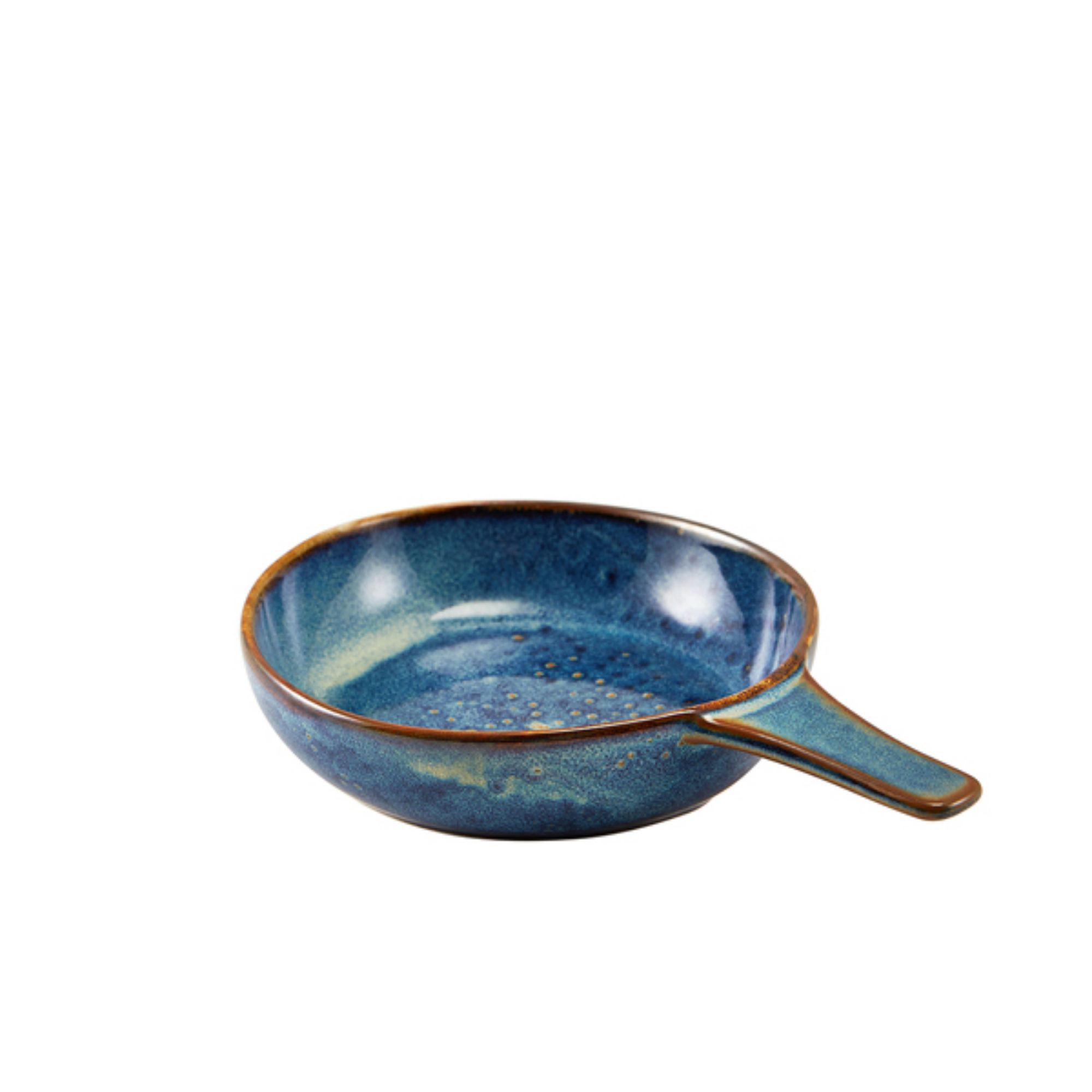 Picture of Terra Porcelain Aqua Blue Presentation Pan 15.5cm - Pack of 6 - FP-PBL15