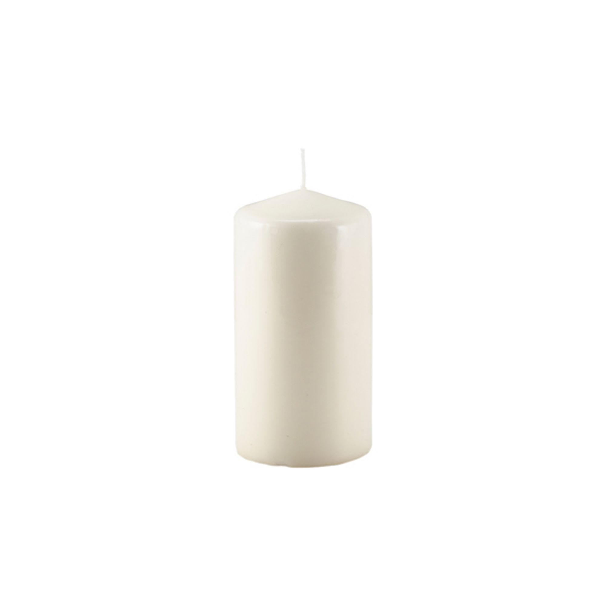 Picture of Pillar Candle 15cm H X 8cm Dia Ivory - Pack of 6 - PLC15