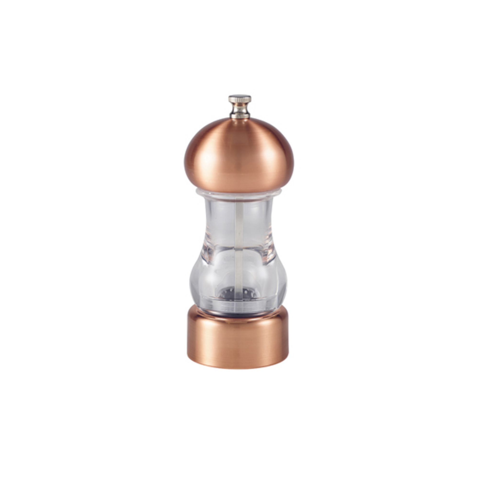 Picture of GenWare Copper Top Salt/ Pepper Grinder 14cm - Pack of 6 - SPGRC14C