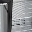 Picture of BLIZZARD Double Door Low Height Bar Bottle Cooler (168 Btl) - LOWBAR2OG