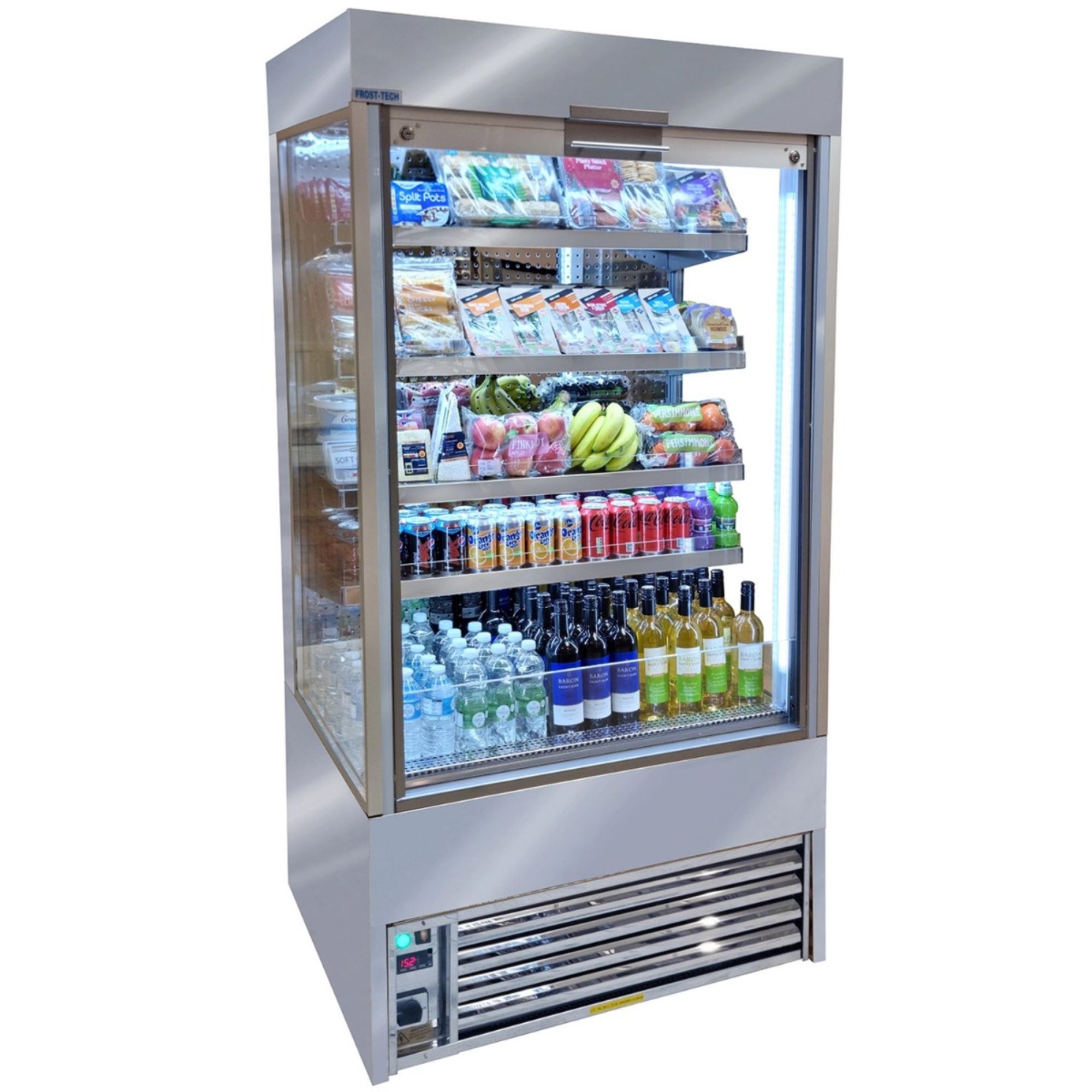 Picture of FROST-TECH 1m Shuttered Tiered Display - SD75-100SH-HCMK11