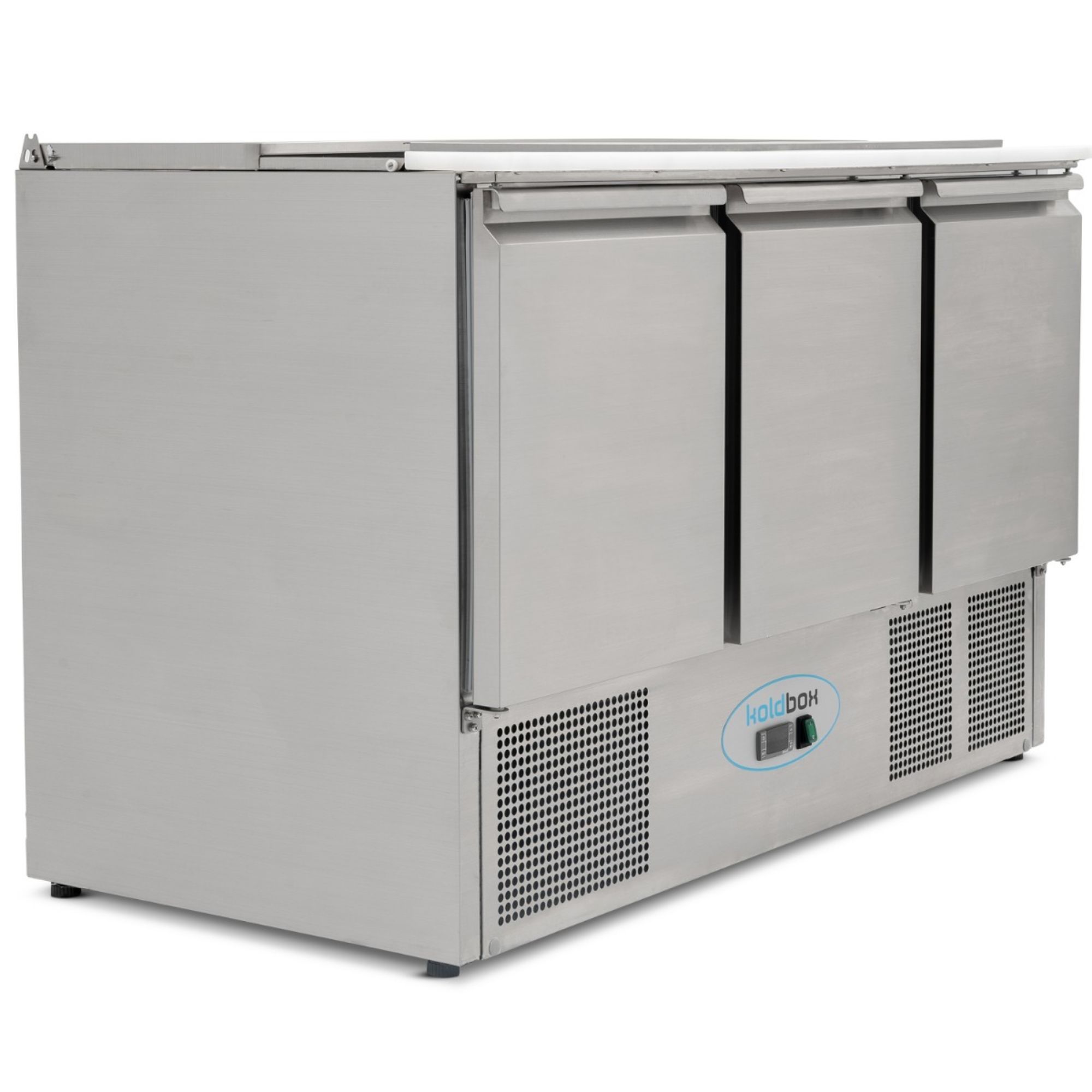 Picture of KOLDBOX Compact Triple Door Refrigerated Saladette - KXCC3-PREP