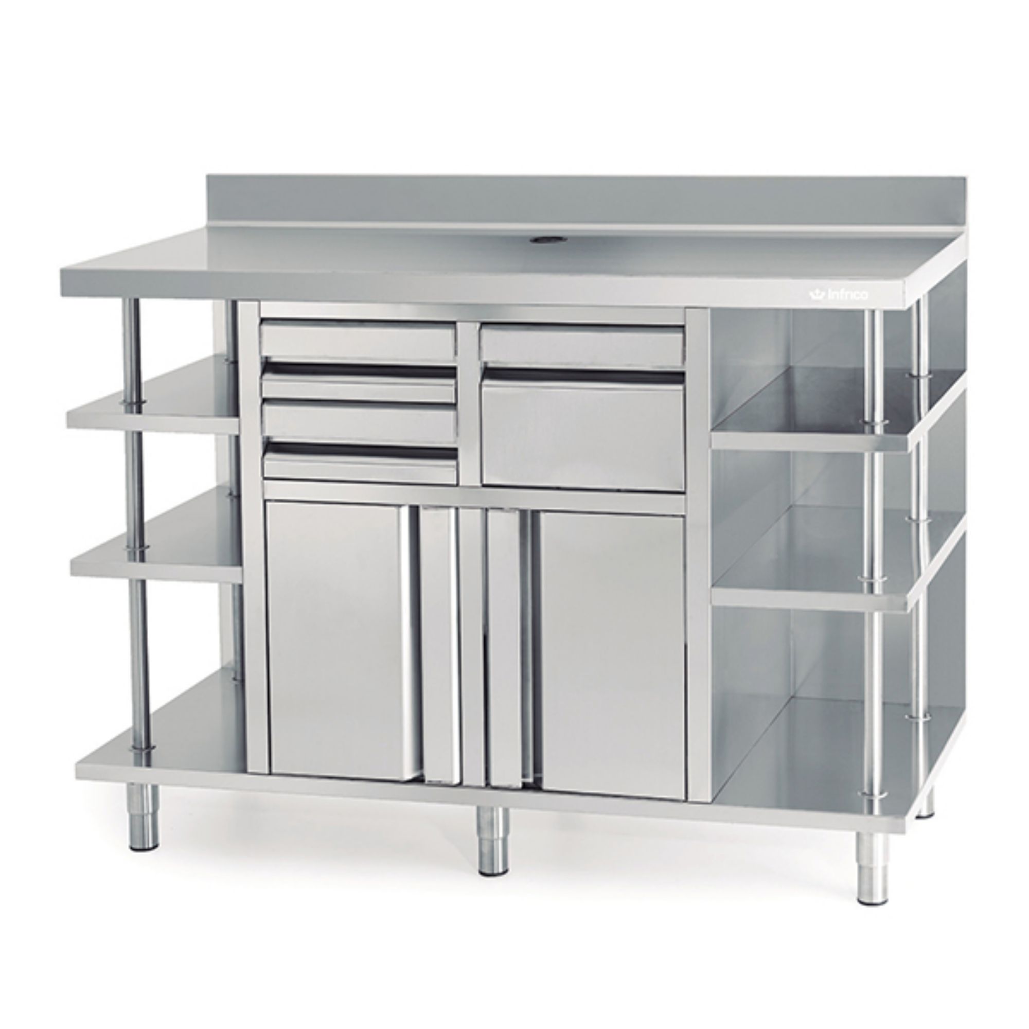 Picture of INFRICO Back Bar Coffee Unit 1468mm Wide - MCAF1500