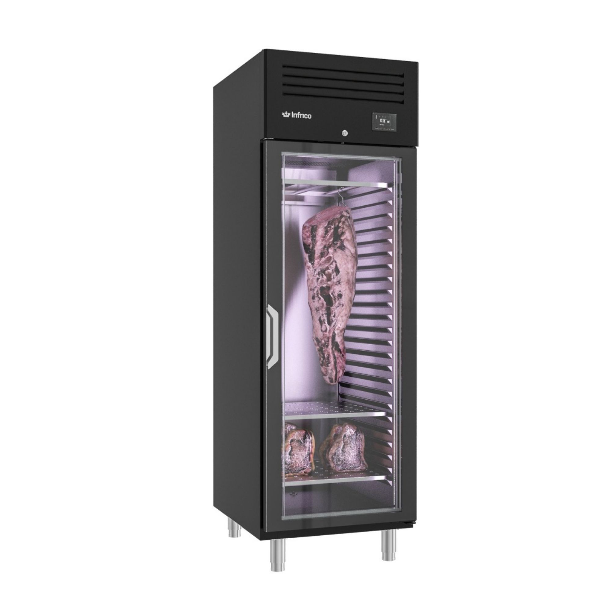 Picture of INFRICO Black With Glass Door Meat Ager - AGB701MDB