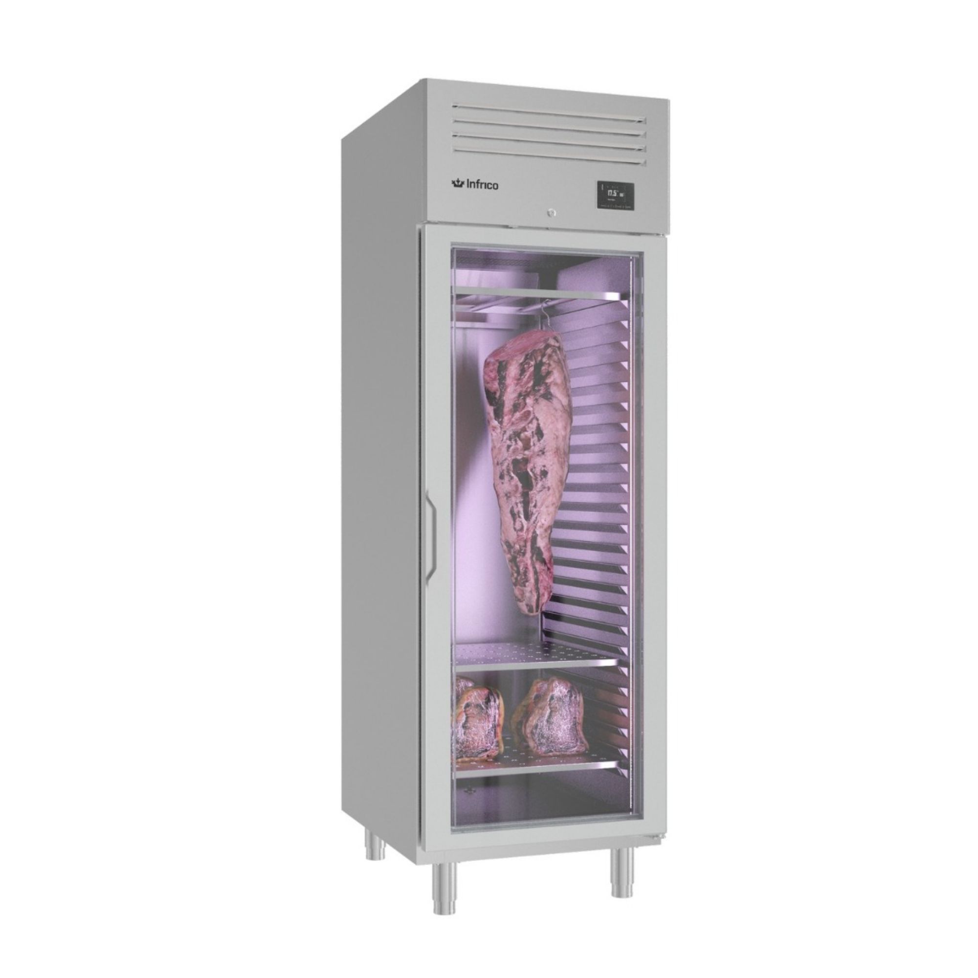 Picture of INFRICO Stainless Steel With Glass Door Meat Ager - AGB701MDA