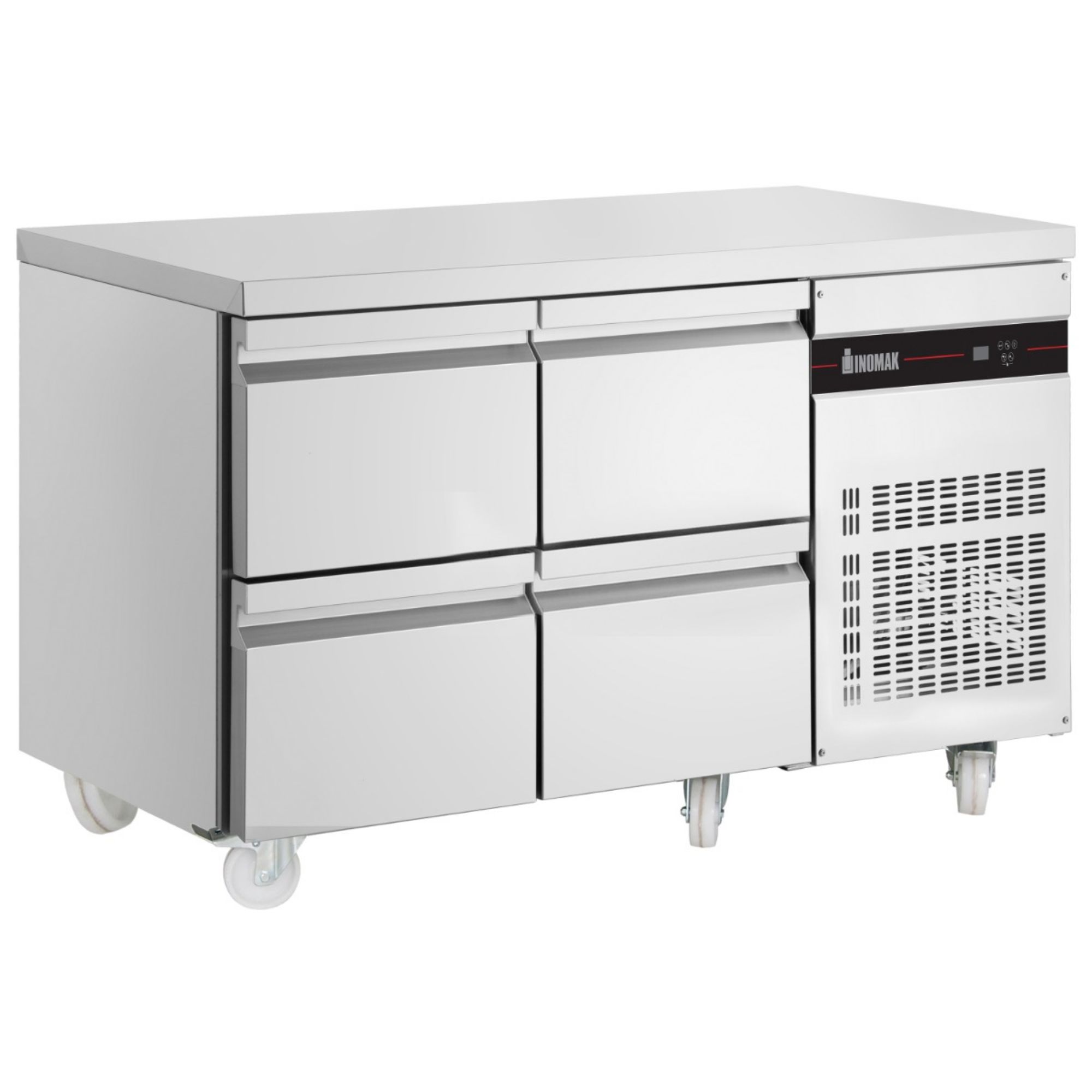 Picture of INOMAK 274L Four Drawer Gastronorm Counter Refrigerator - PN22-HC