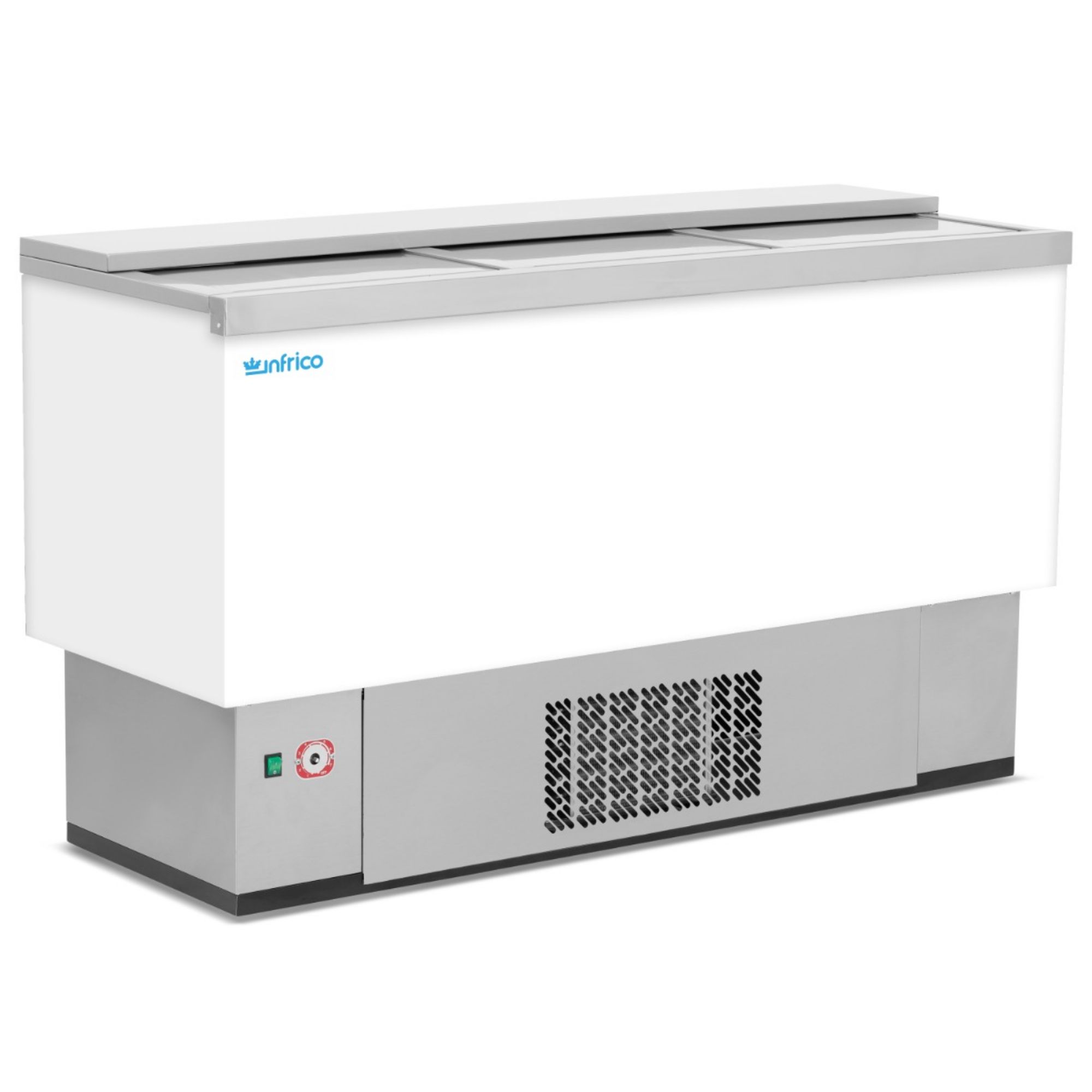 Picture of INFRICO White Laminated Beer Dump (270 bottles) - EFP1500WH